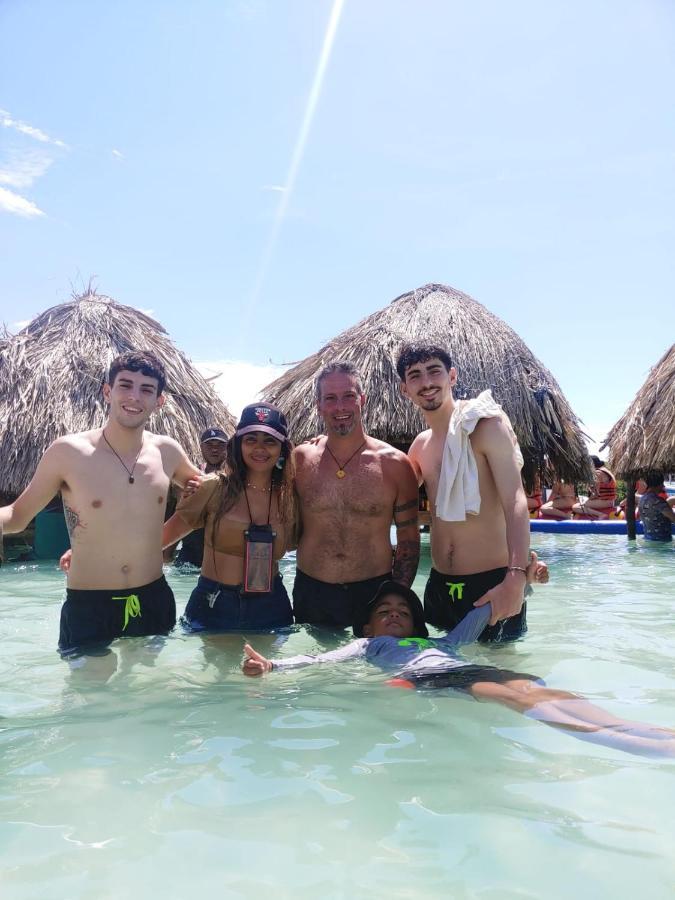 Hostel A Orilla Del Mar En Baru Cartagena Exteriér fotografie