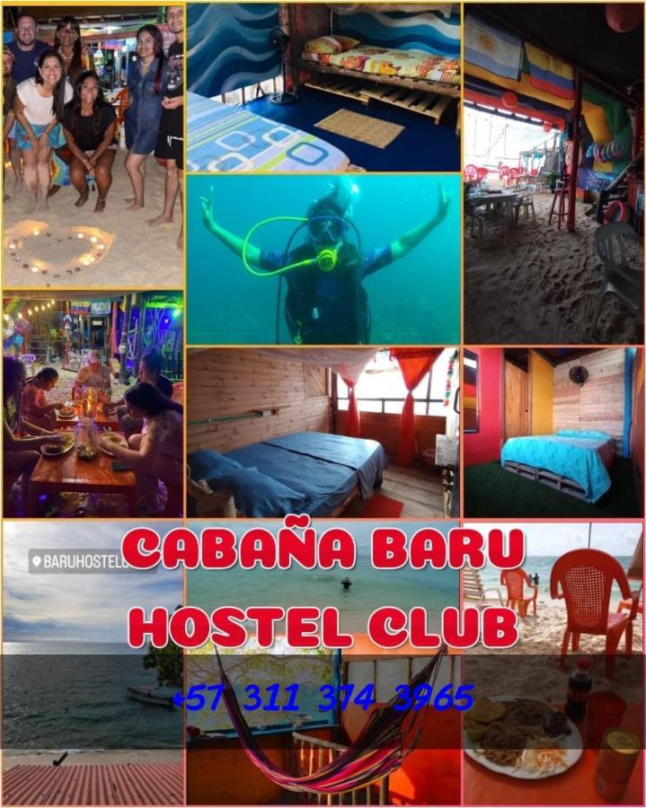 Hostel A Orilla Del Mar En Baru Cartagena Exteriér fotografie